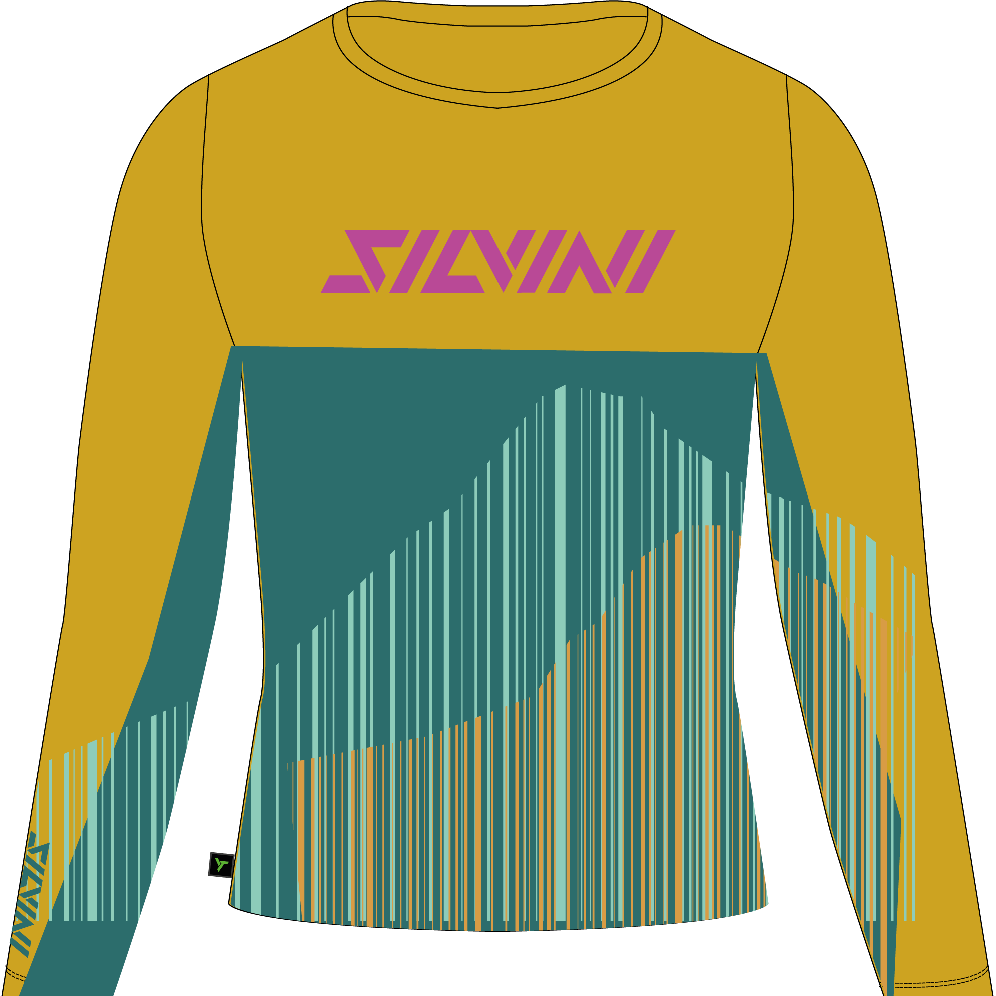 Silvini men's jersey MD1804 Ello