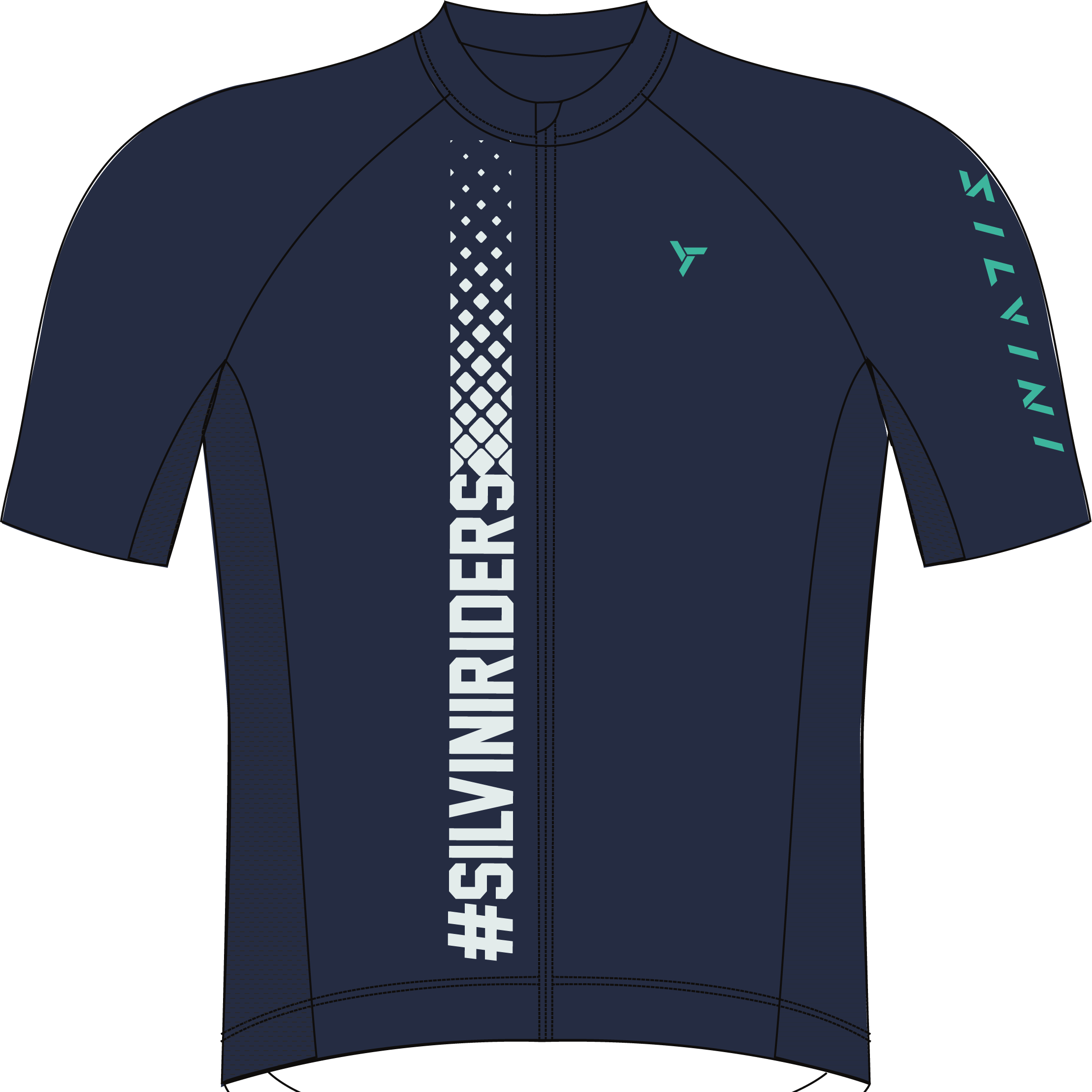 Silvini men's jersey MD2424 Mazzano