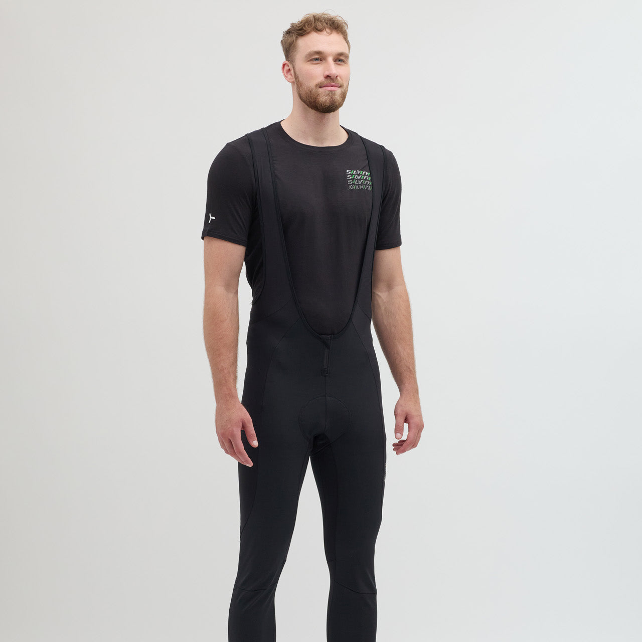 Silvini men's bib tights MP1734 Maletto Pad