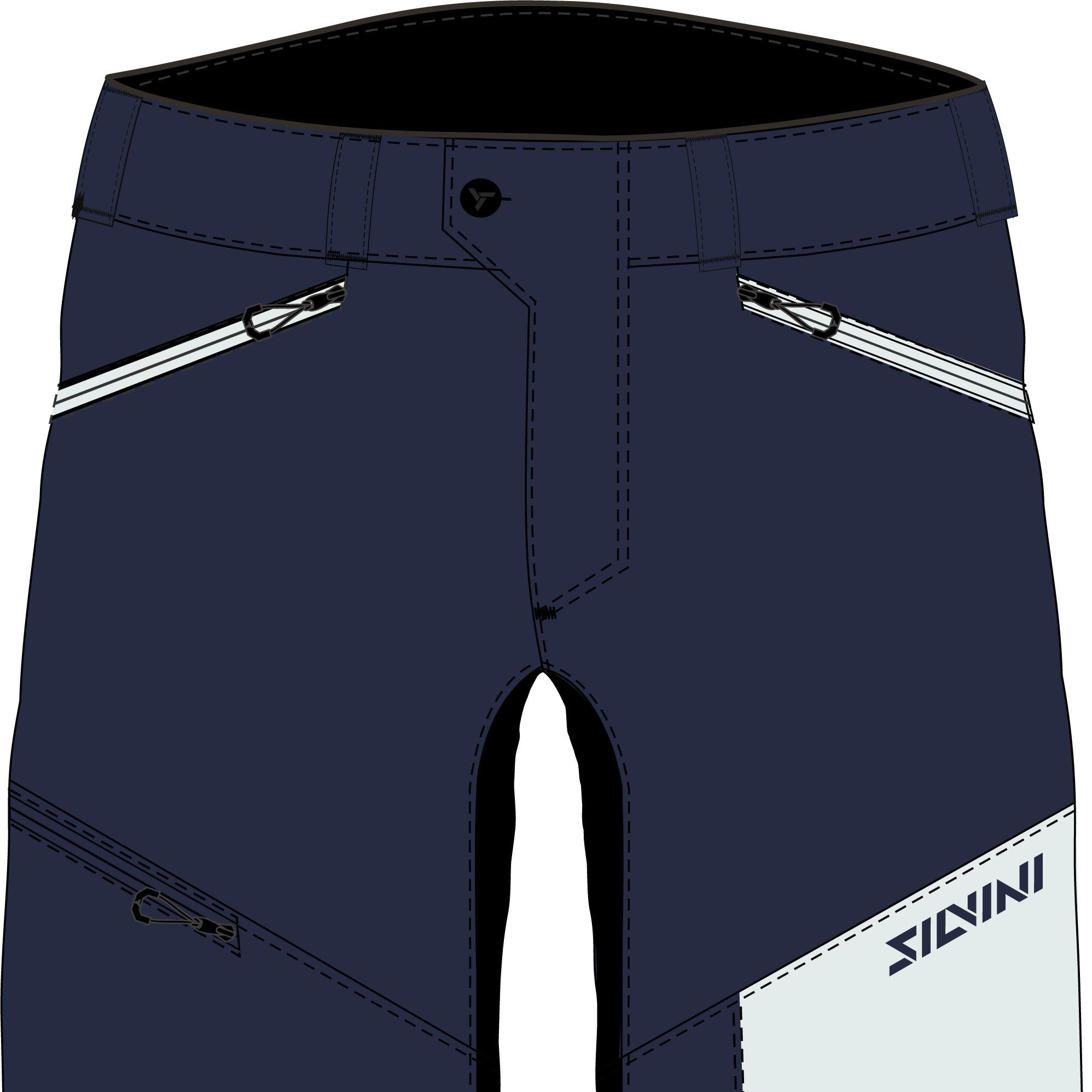 Silvini men's shorts MP2225 Rango Pro