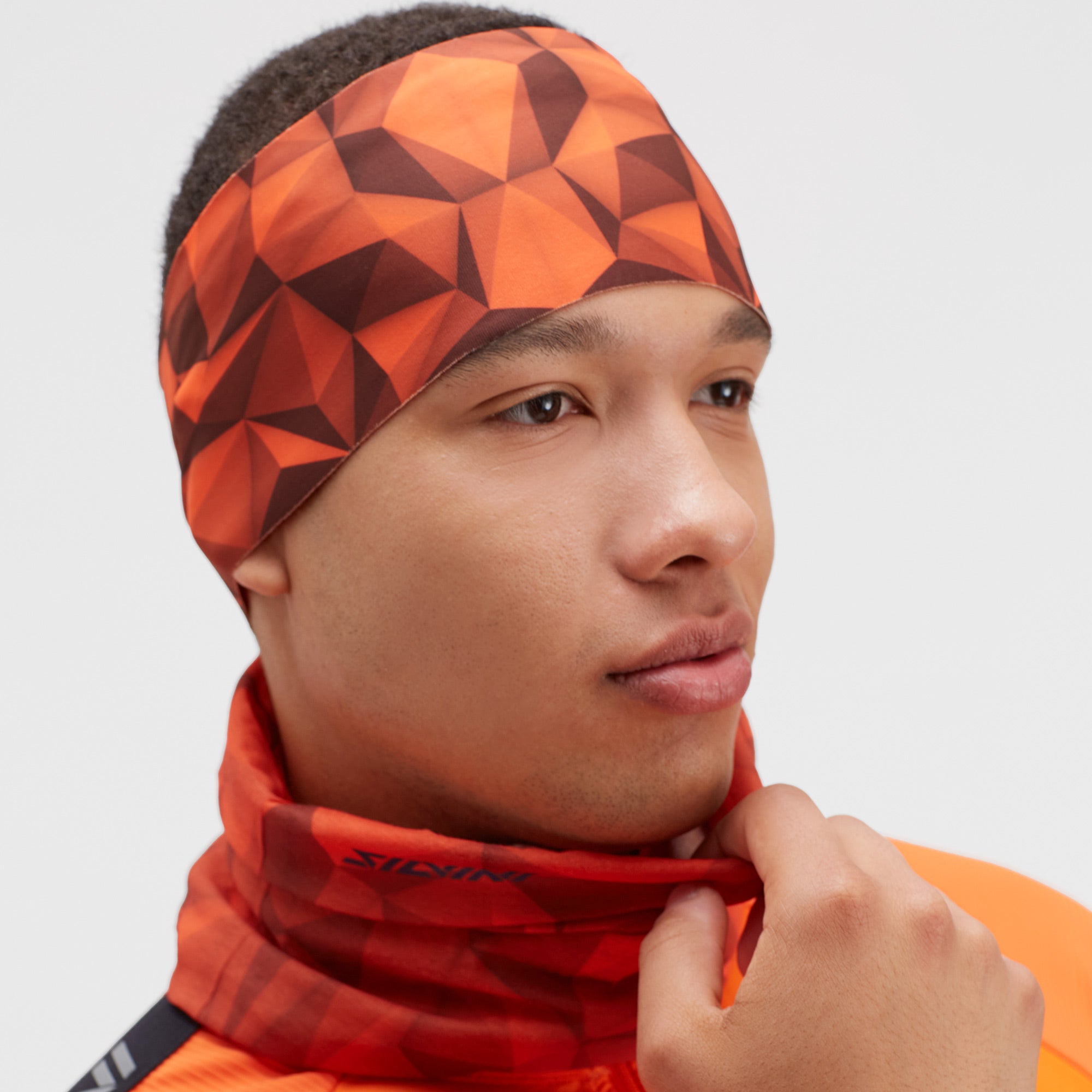 Silvini unisex headband UA1739 Agri