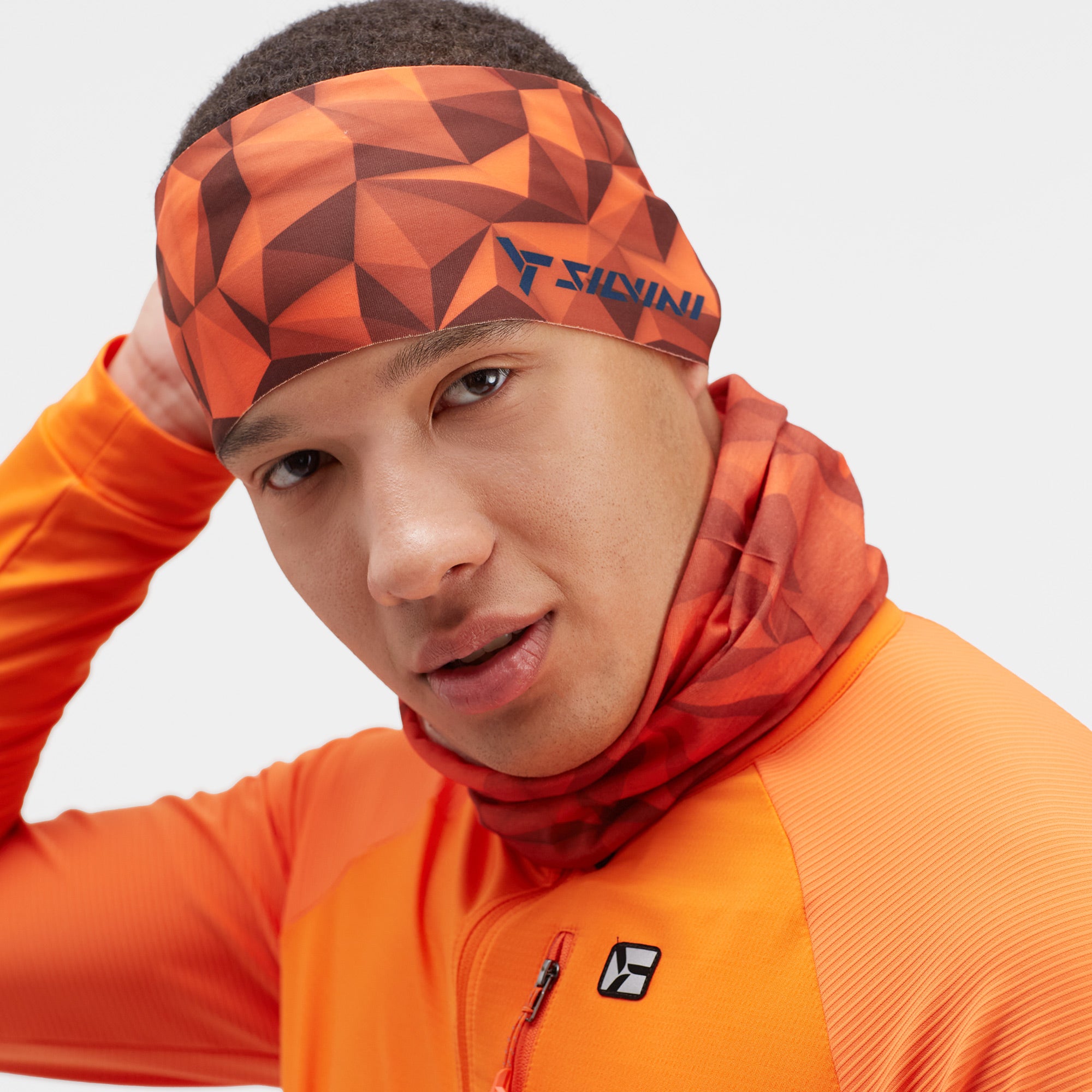 Silvini unisex headband UA1739 Agri