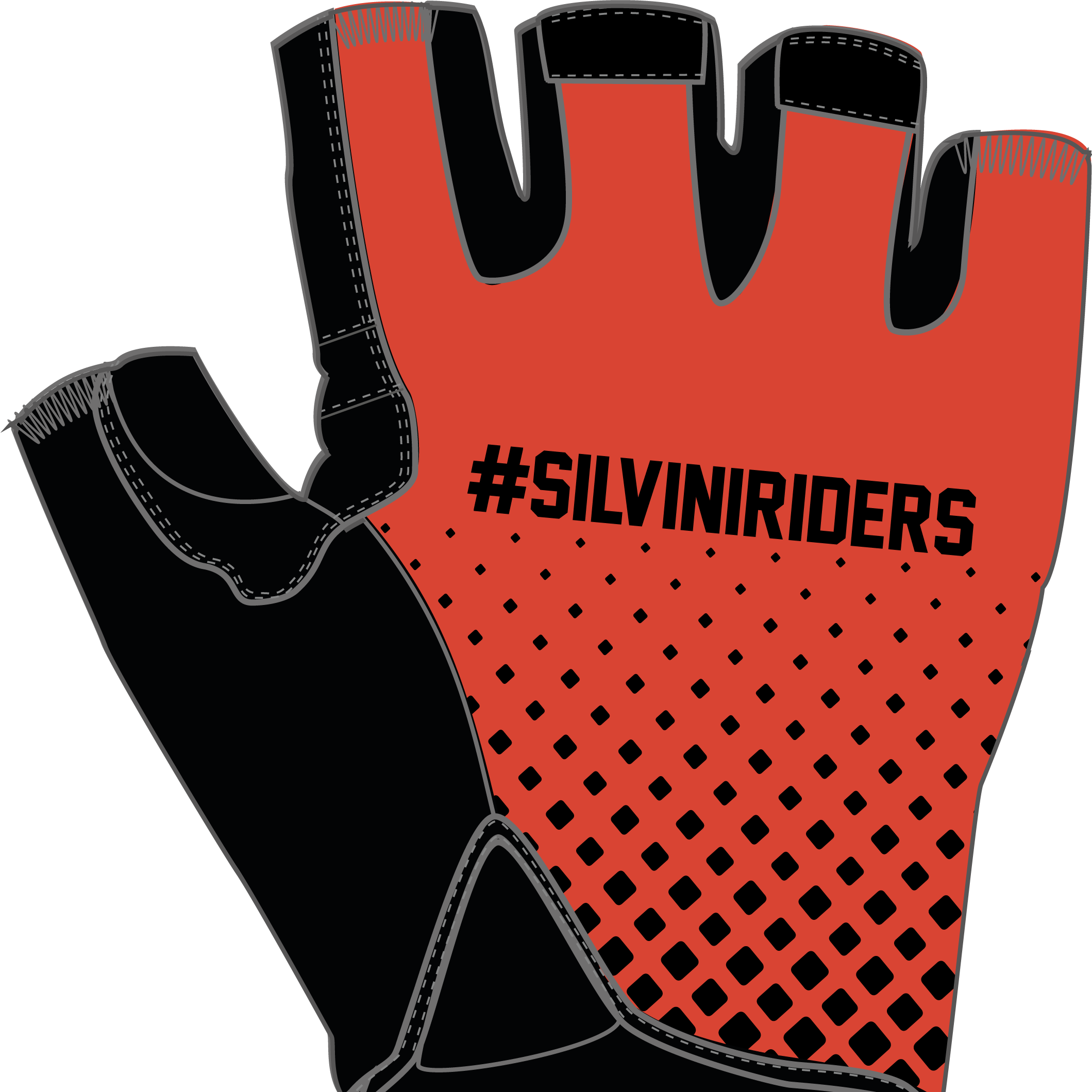 Silvini unisex cycling gloves UA2523 Varena