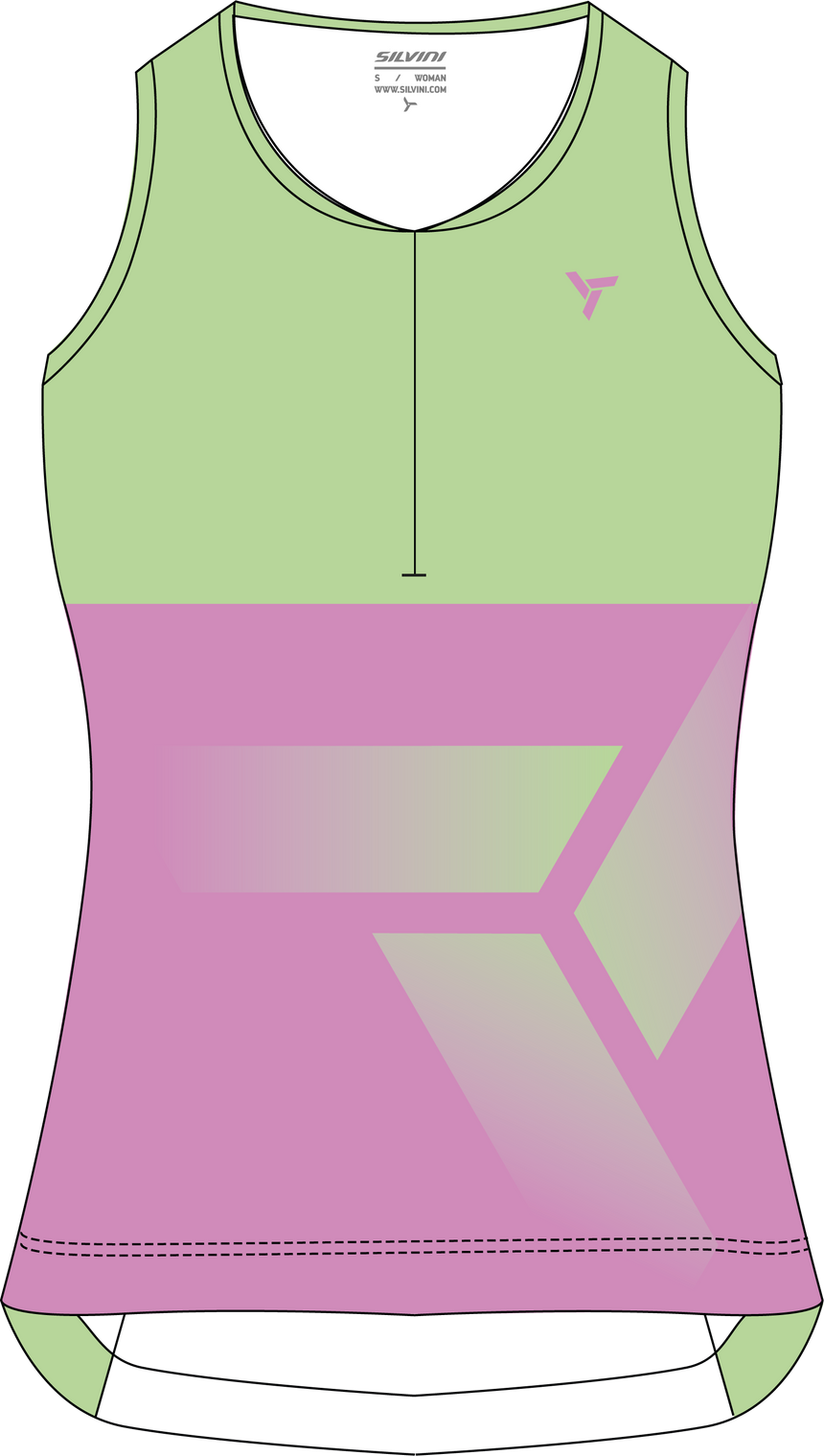 Silvini women's tank top WD2034 Escolca