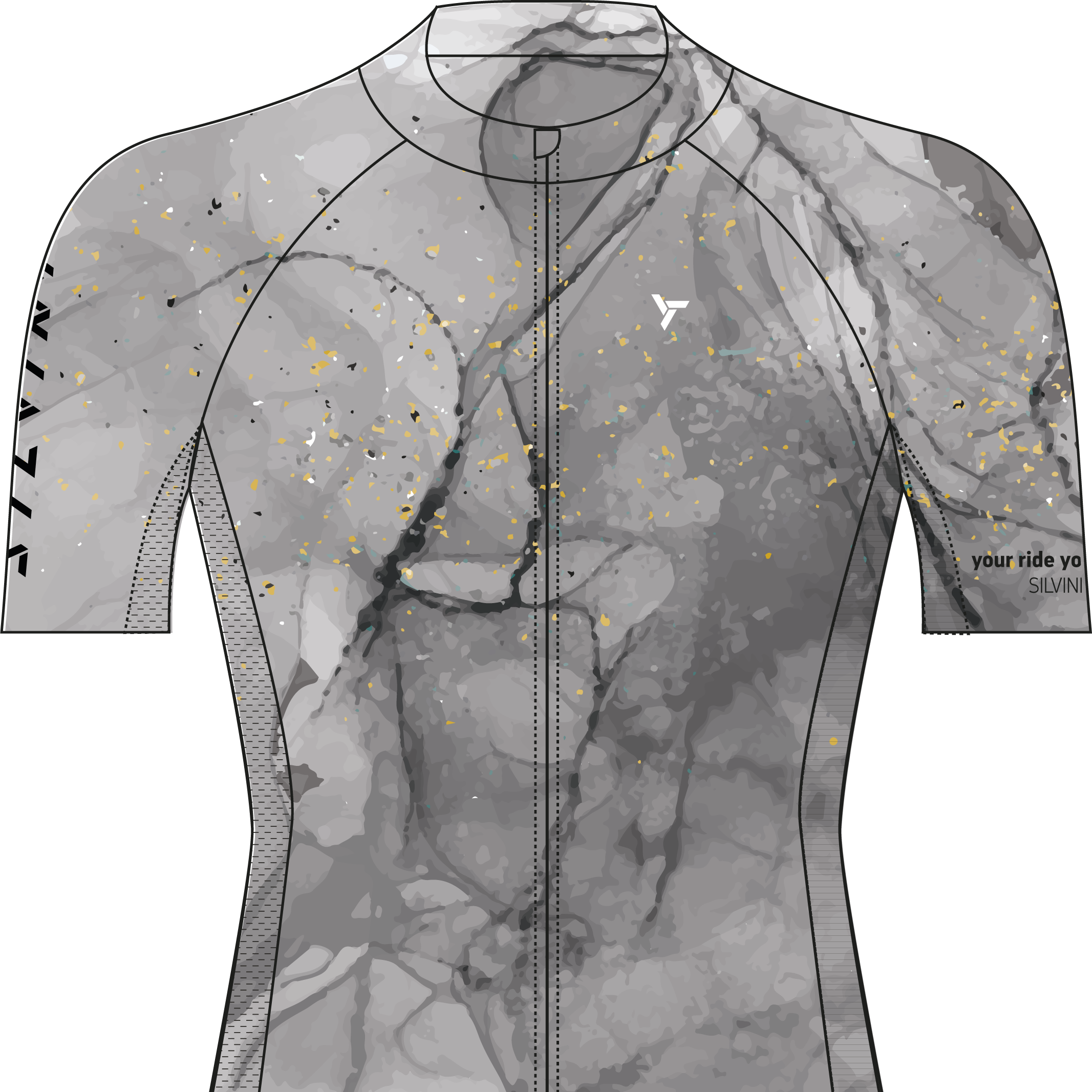 Silvini women's jersey WD2412 Calnia