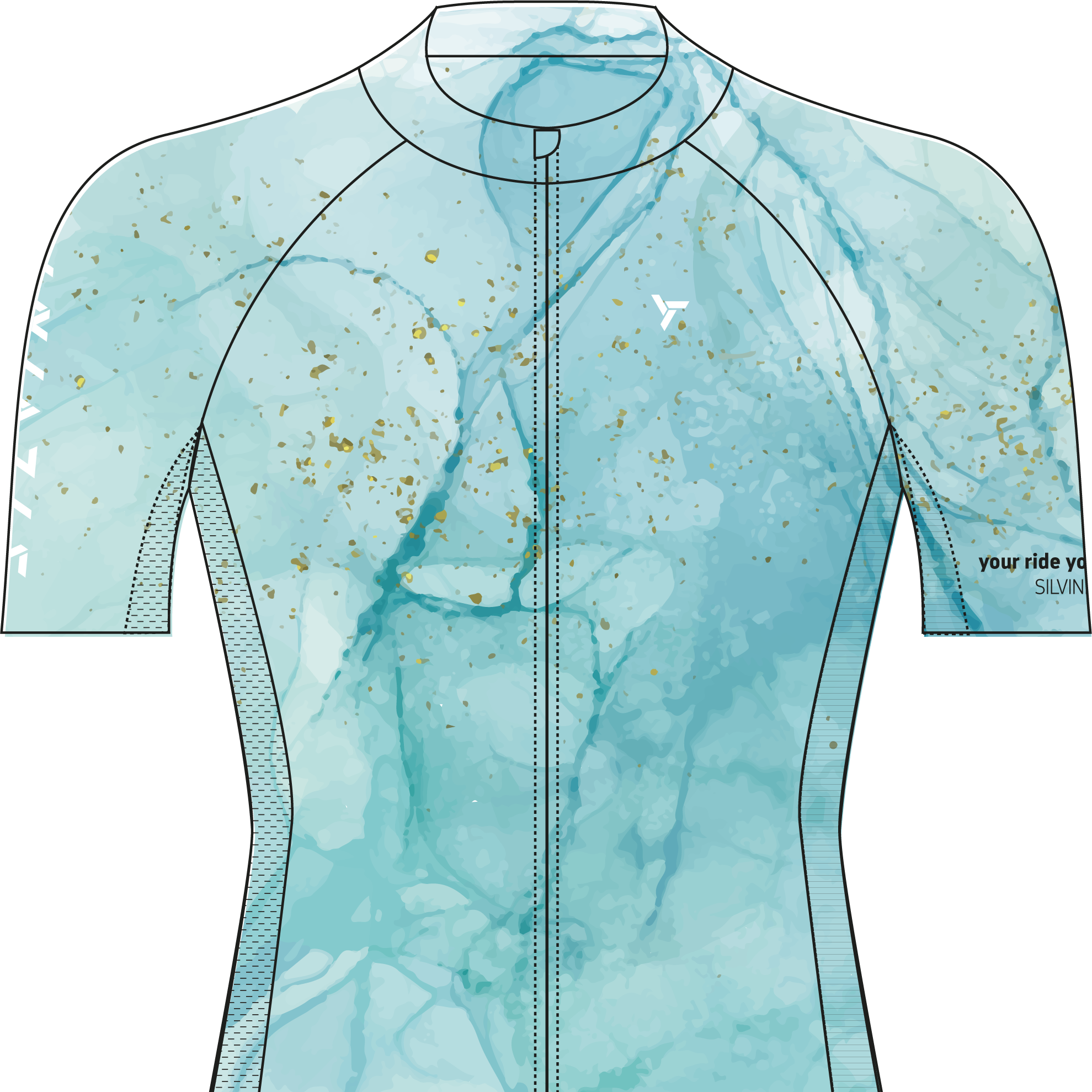 Silvini women's jersey WD2412 Calnia