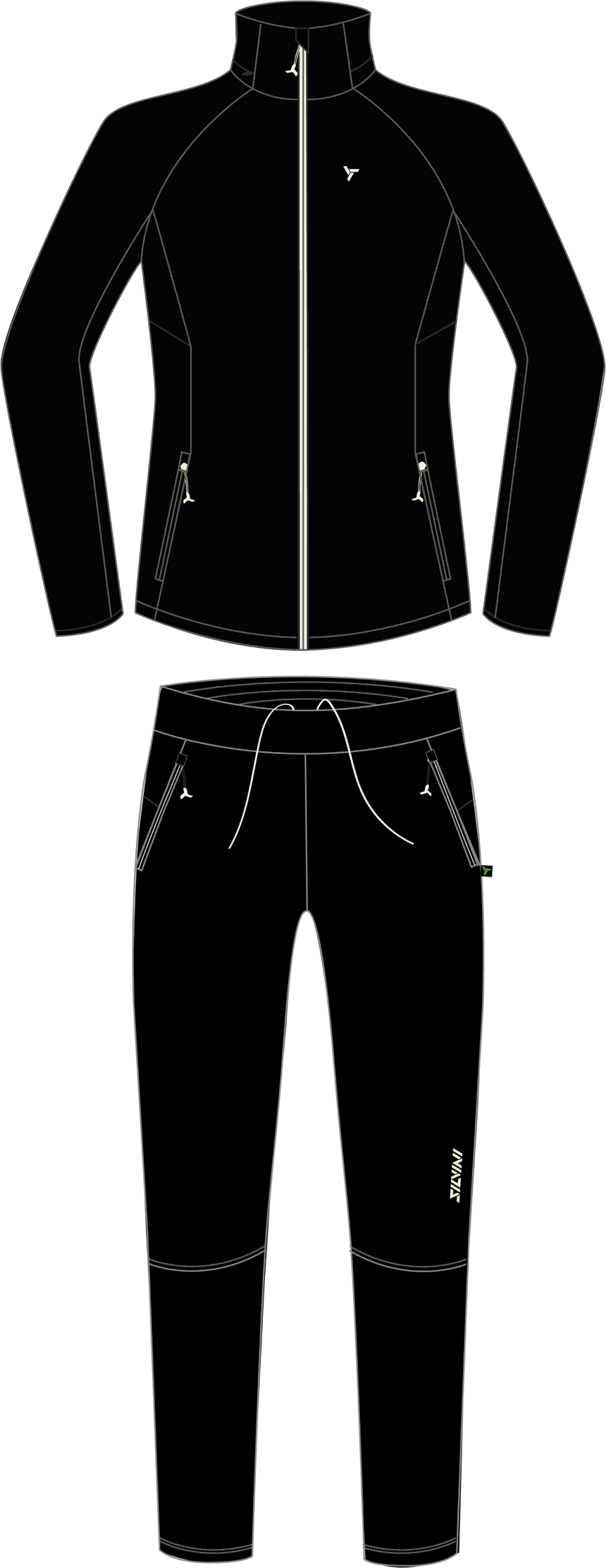 Silvini women's cross-country set XCW2502 Cassiana set