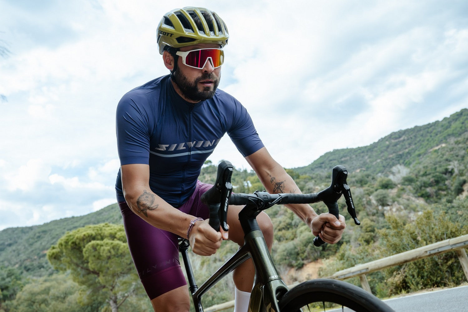 Silvini men's jersey MD2424 Mazzano