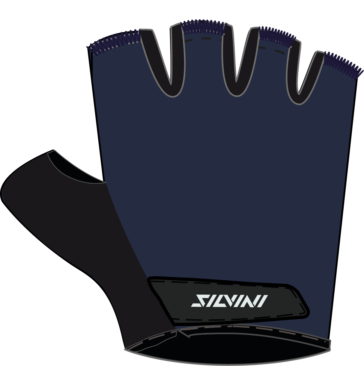 Silvini men's cycling gloves MA2417 Gaiono