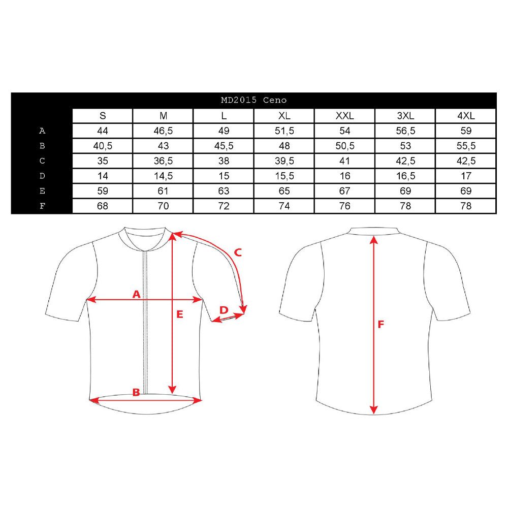 Silvini men's jersey MD2015 Ceno