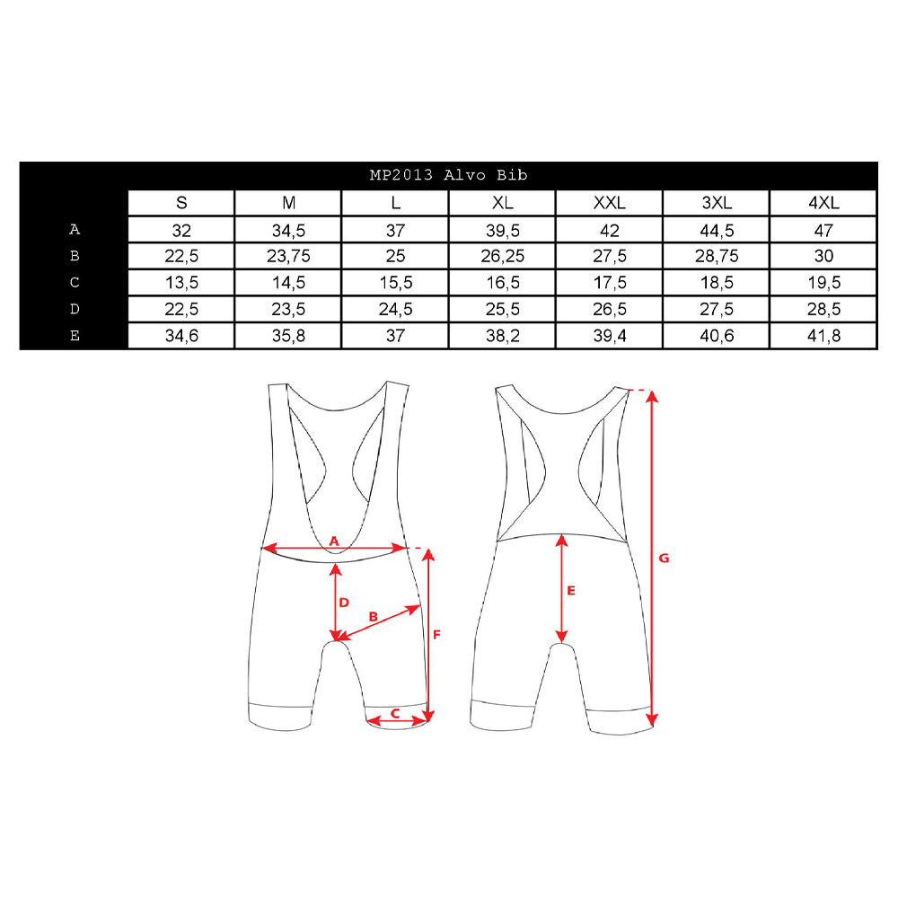 Silvini men's bib shorts MP2013 Alvo Bib