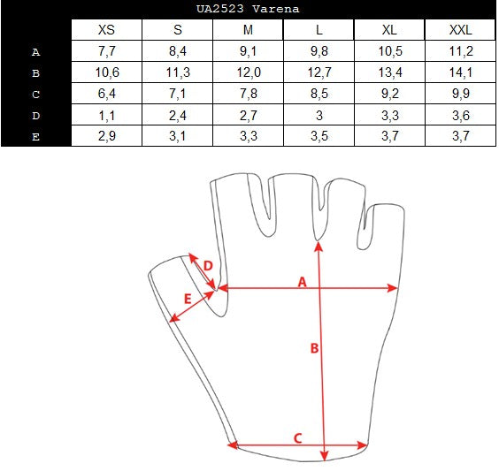 Silvini unisex cycling gloves UA2523 Varena